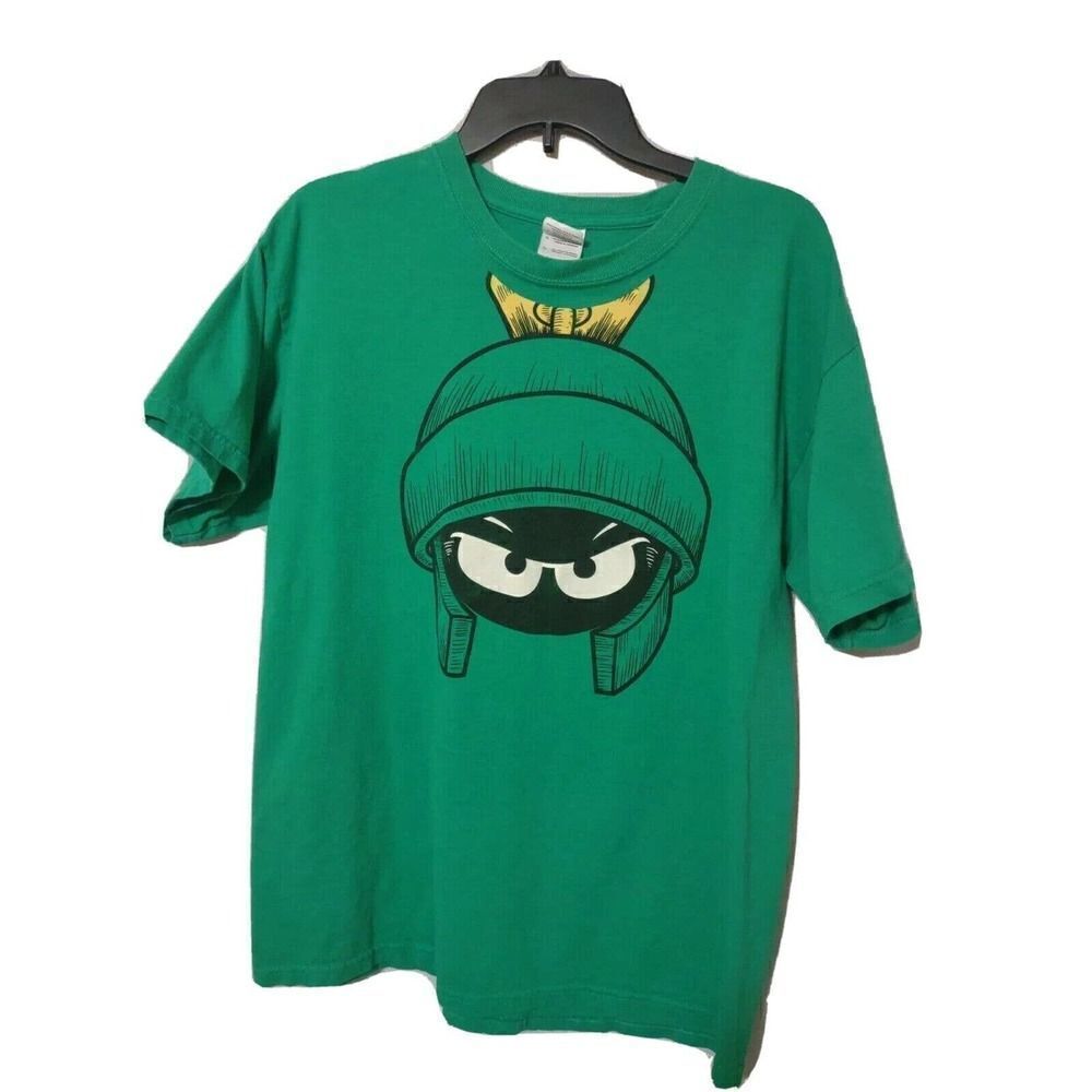 Marvin the Martian Vintage T Shirt 100% Cotton Preshrunk Looney Tunes Character